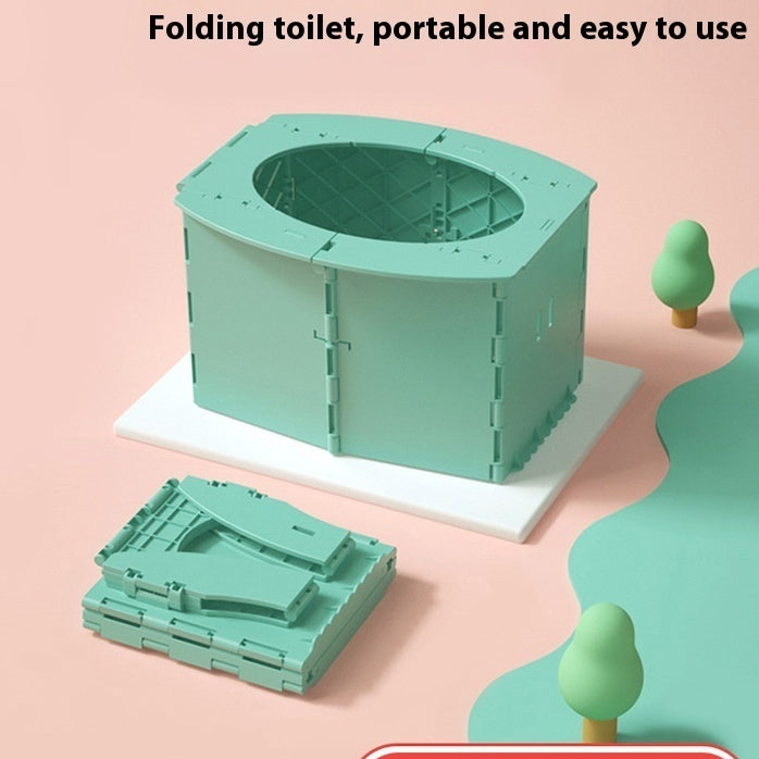 Children Car Folding Travel Portable Toilet