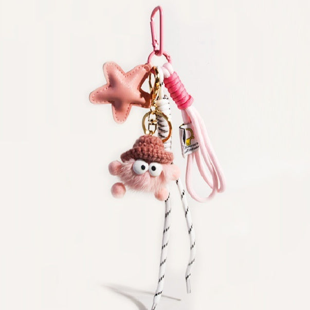 Cute Girl's Bag Accessories Keychain