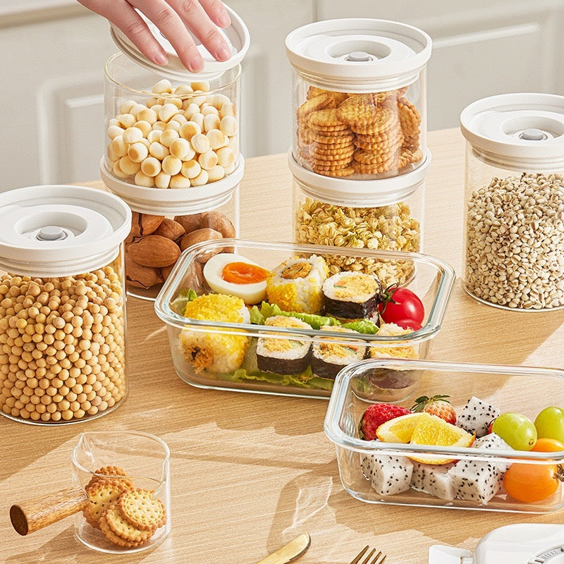 Electric Vacuum Sealing Tank Refrigerator Storage Box