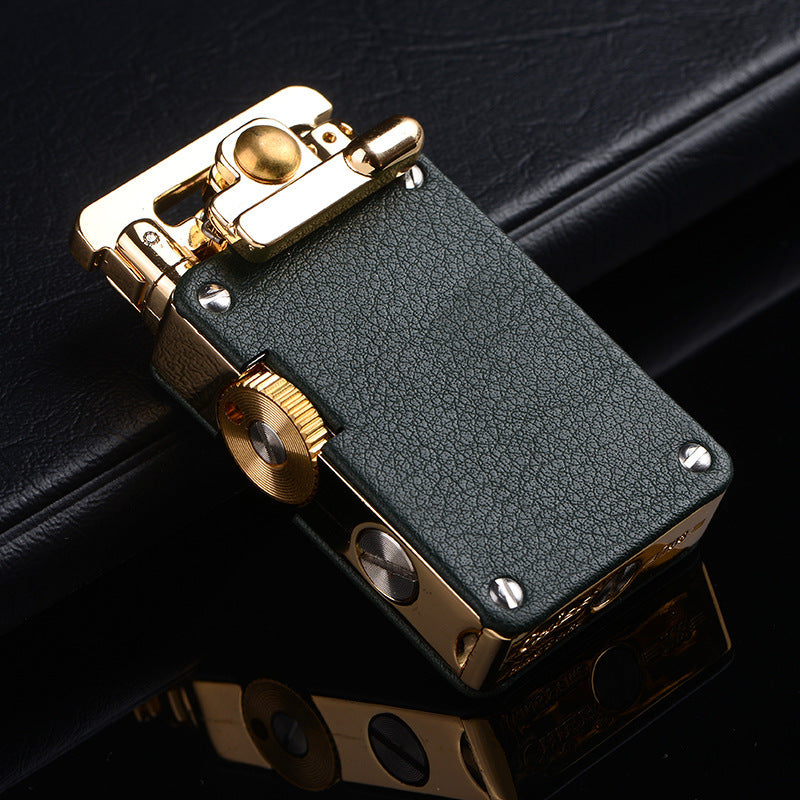 Grinding Wheel Windproof Rocker Arm Kerosene Lighter