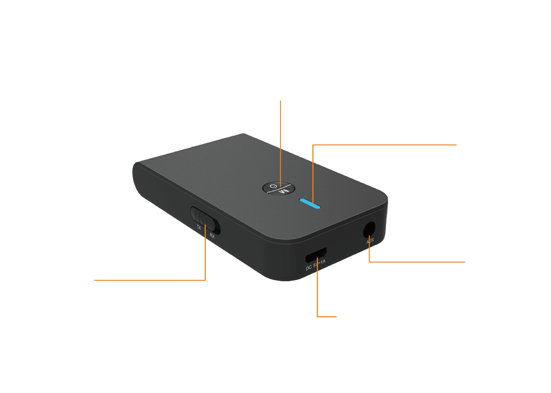 USB Bluetooth 5.0 Transmitter Bluetooth Receiver Combo TV Computer Wireless Audio Adapter