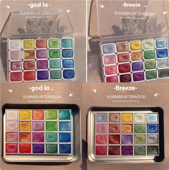 Colors Solid Pearlescent Watercolor
