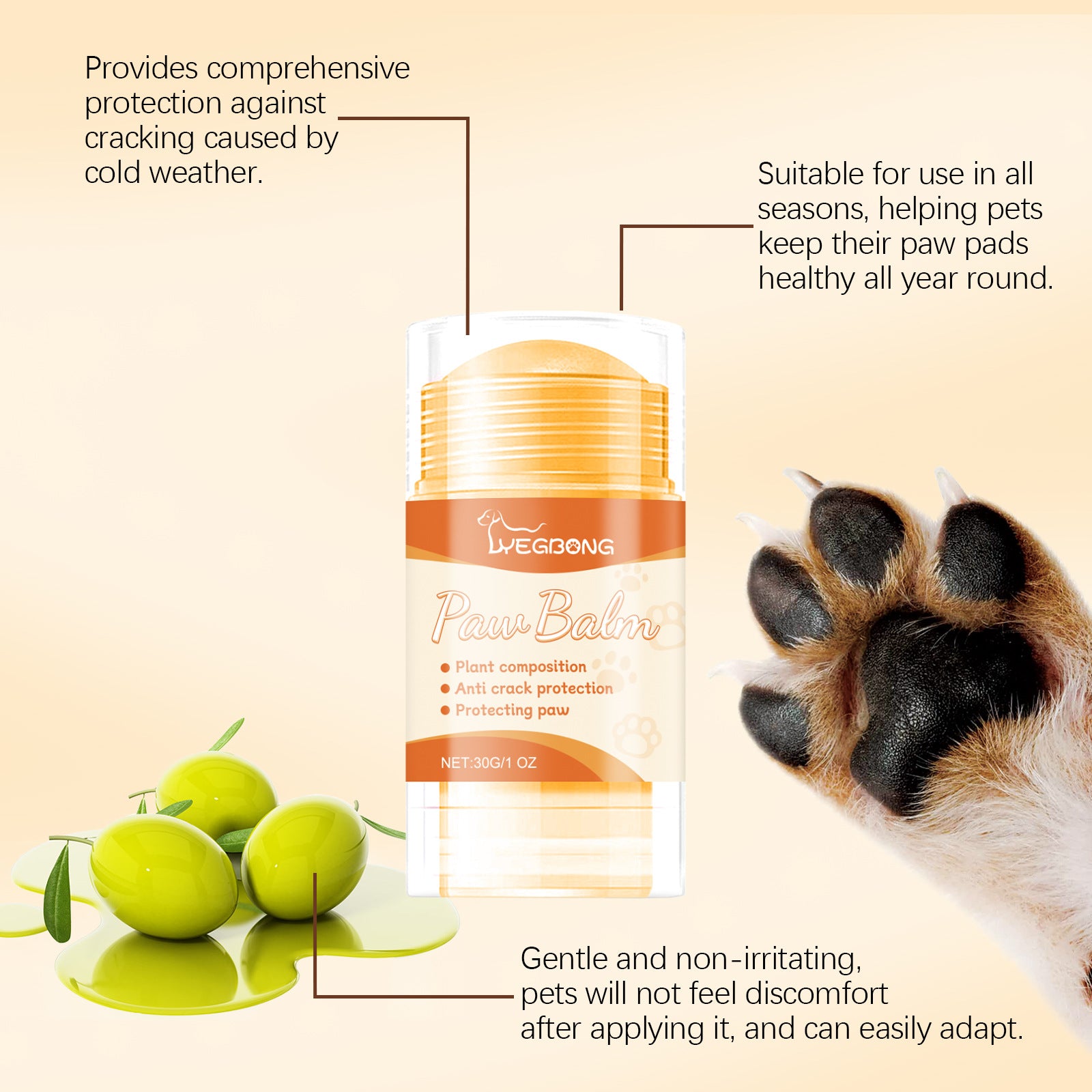 Crème pour les griffes de votre animal