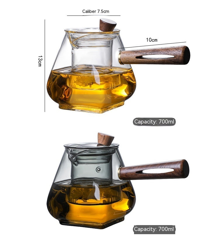 Japanese Style Mufeng Tea Making Glass Teapot