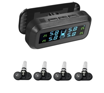 Car Tire Monitor Solar Wireless