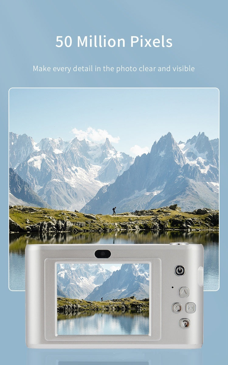Appareil photo numérique rétro HD 48 mégapixels pour selfies