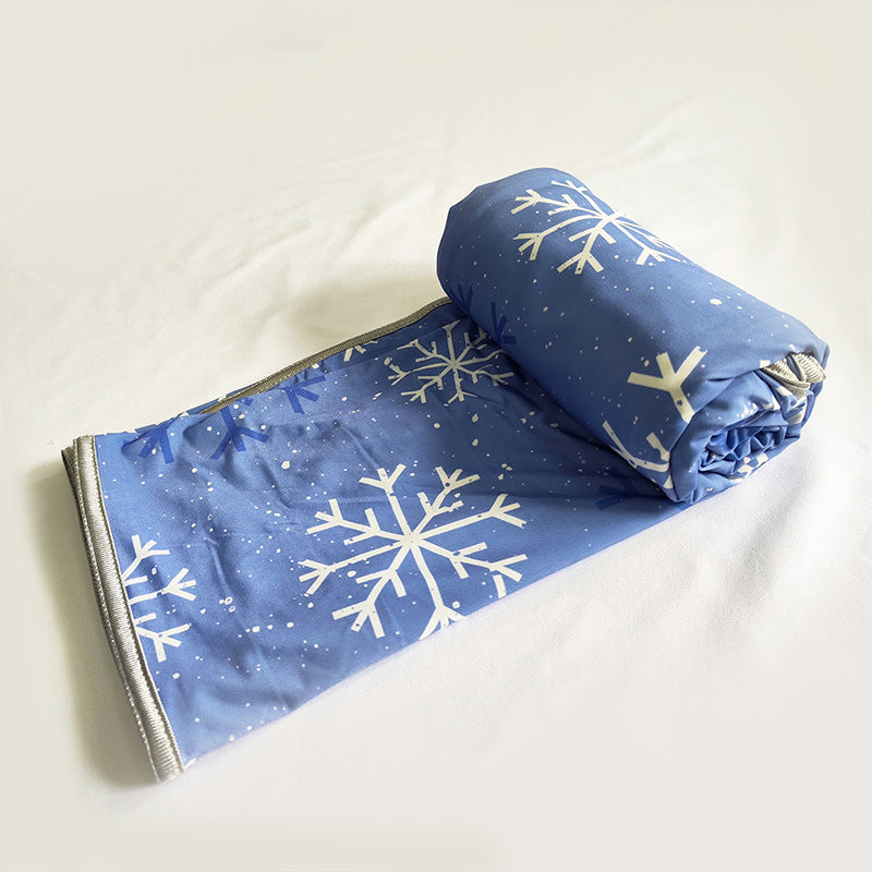 Couverture froide imprimée mode féminine