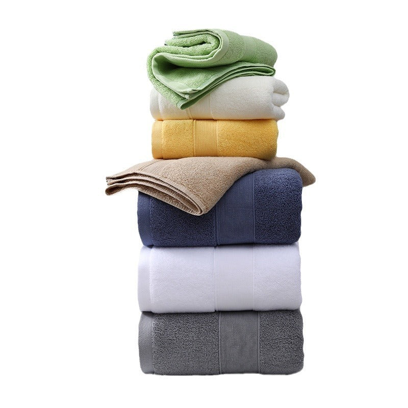 Serviette de bain épaisse en pur coton à séchage rapide et absorbante