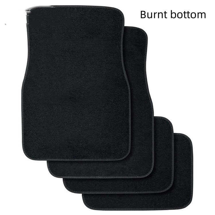 Jeu complet de tapis de sol antidérapants en velours pour voiture