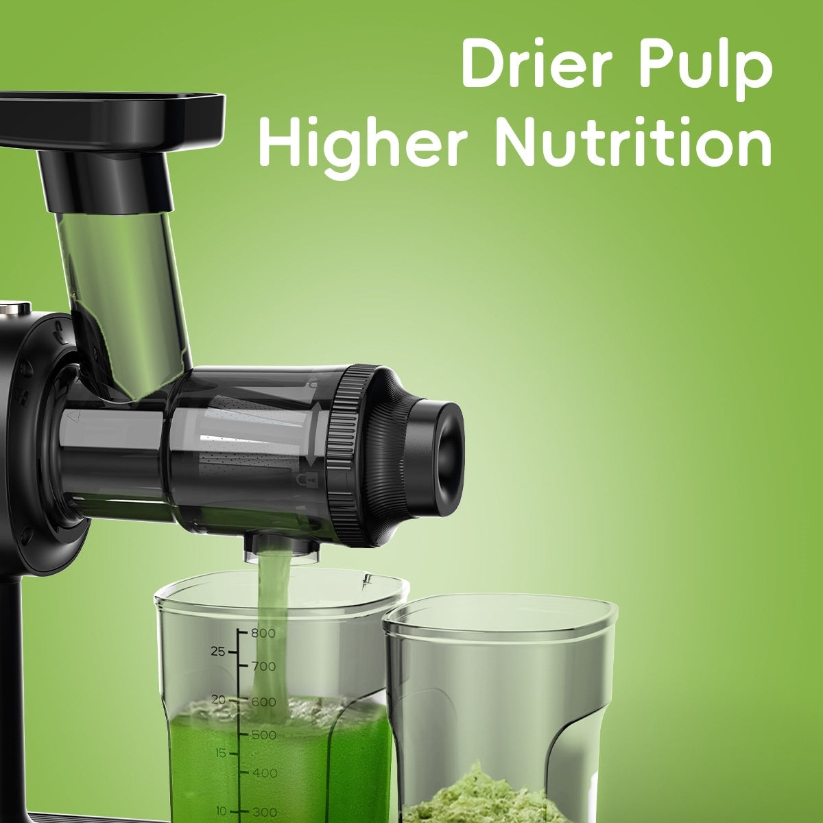 Cold Pressing Slow Grinding Horizontal Juicer