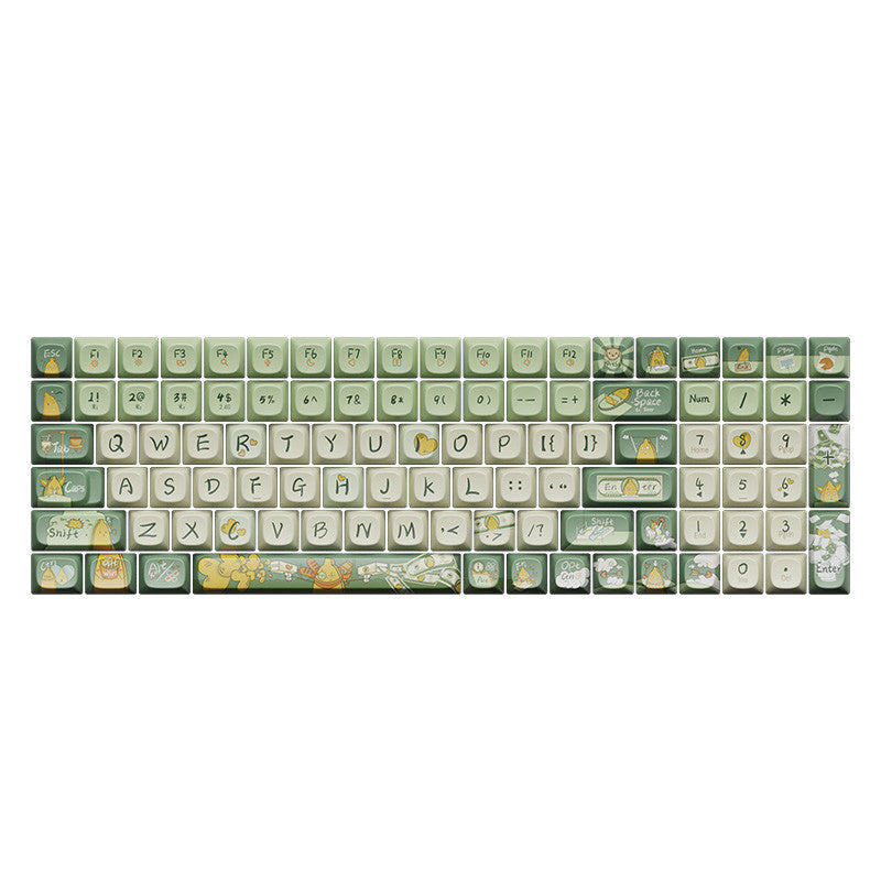 Mechanical Keyboard Original Theme Thermal Sublimation Process Keycaps
