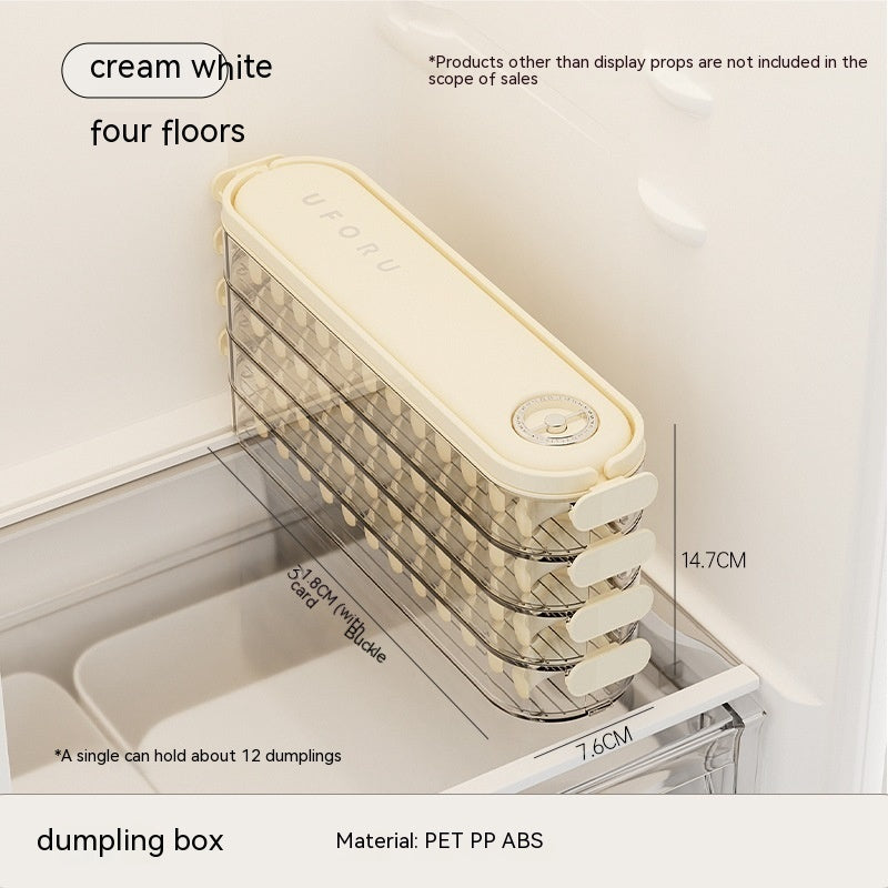 Gap Instant Dumpling Storage Box Refrigerator Household Food Grade