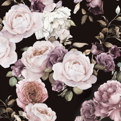 3D three-dimensional flower wallpaper