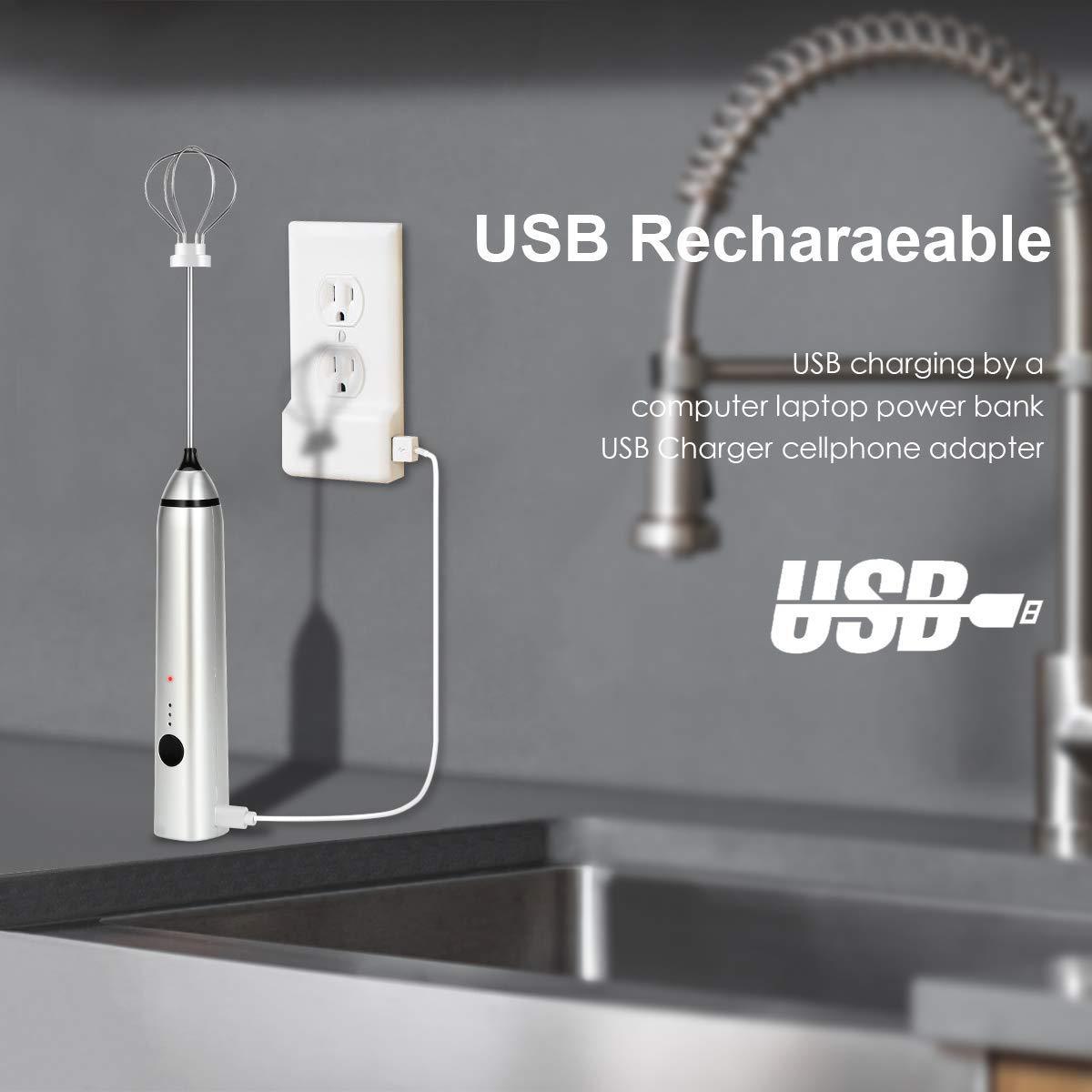 Rechargeable Milk Frother Small Milk Frother