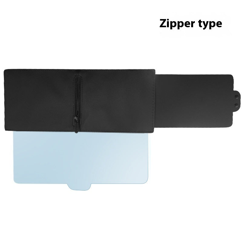 Portable Automobile Baffle Retractable Eye Protection Anti-glare Car Sun Shade