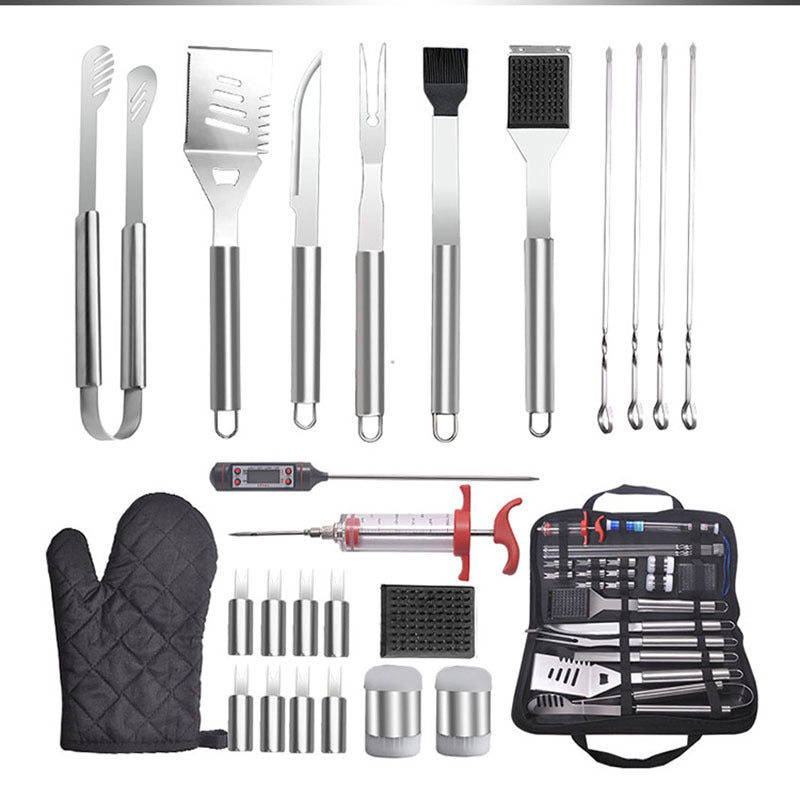 25piece Barbecue Tool Bag Set