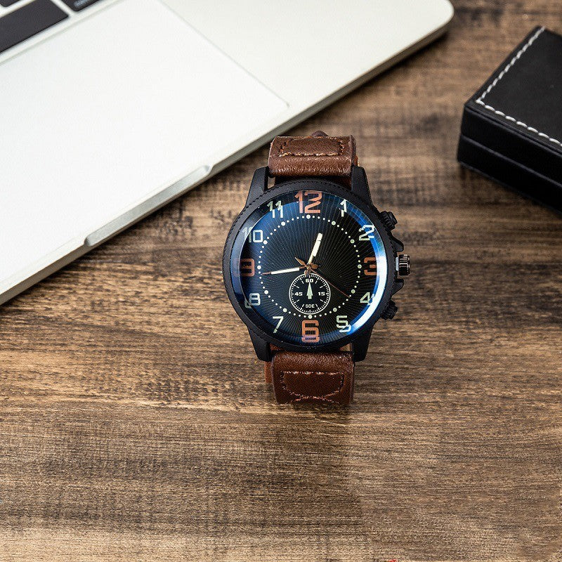 Coffret cadeau Montre et lunettes de soleil pour homme