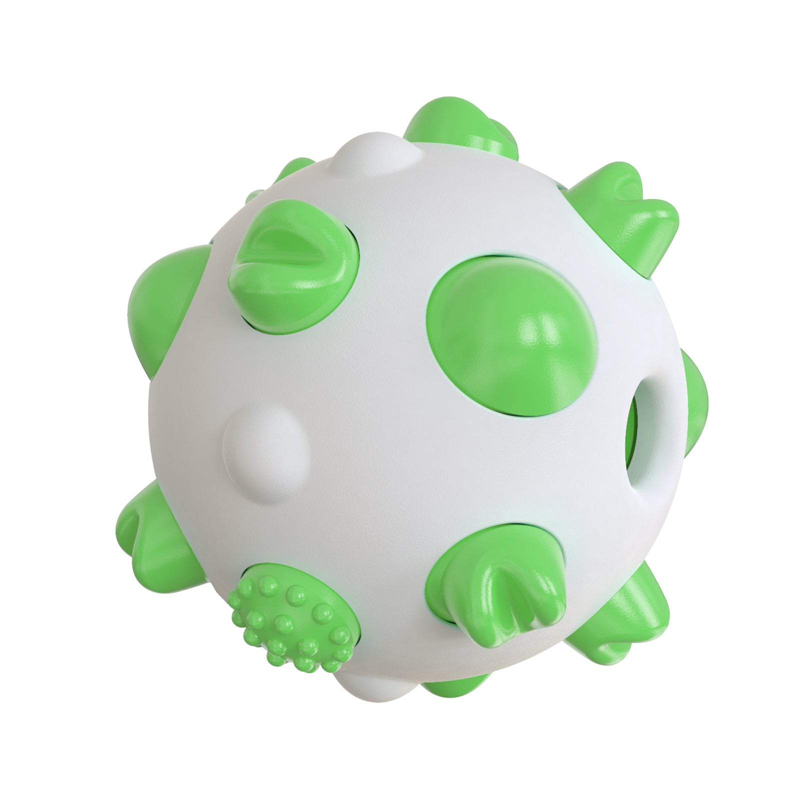 Dog Teething Chew Pet Toy Ball For Dogs Can Be Used For Pet Teeth Cleaning IQ Training Exercise, Stress Relief Interactive Entertainment