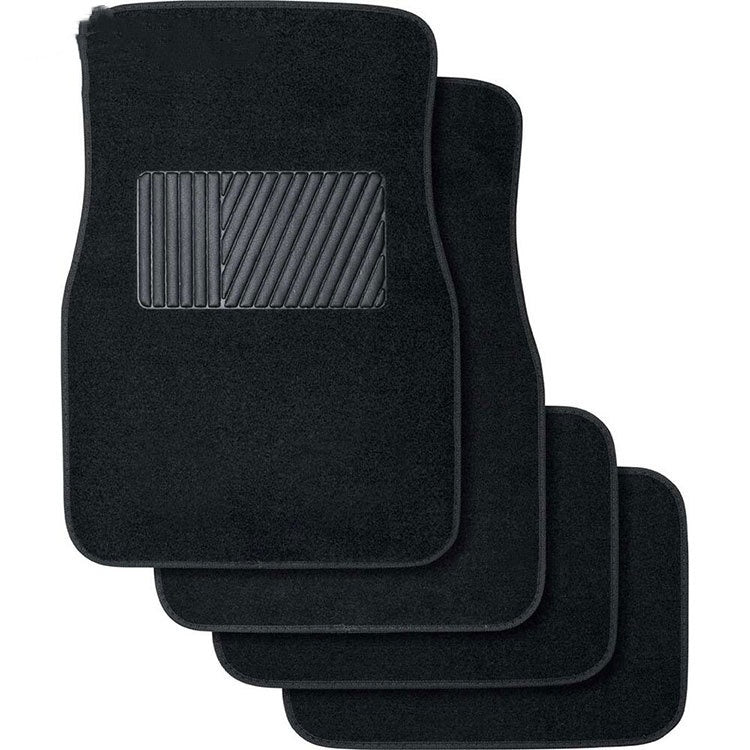 Jeu complet de tapis de sol antidérapants en velours pour voiture