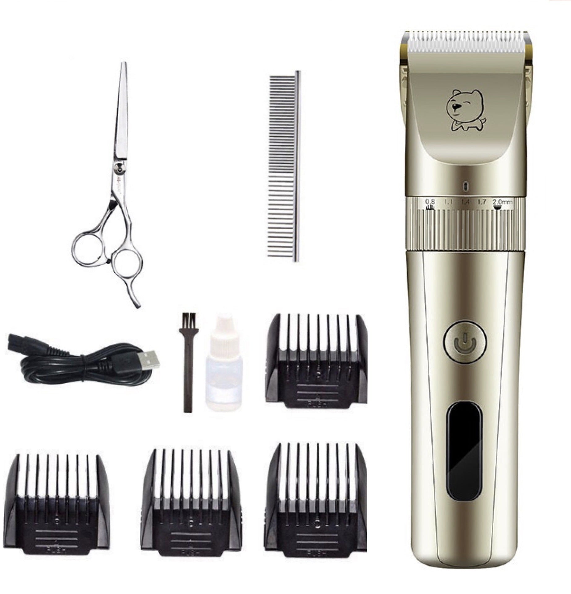 Dog Hair Cutting Professional Pet Knife Head Hair Pusher