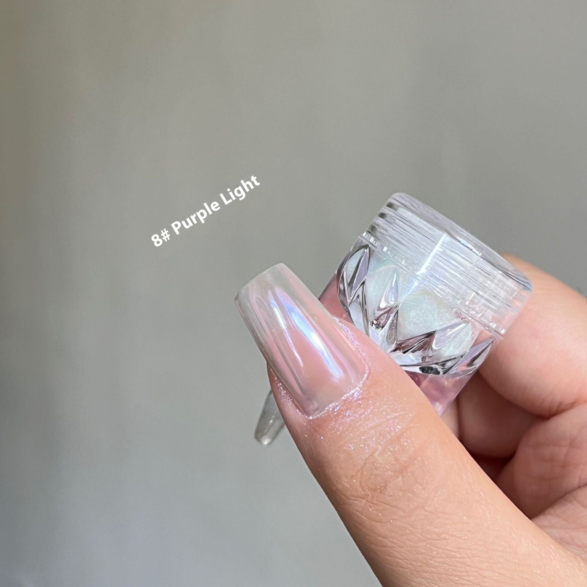 Sky Mirror Aurora Powder Nail Beauty Ornament