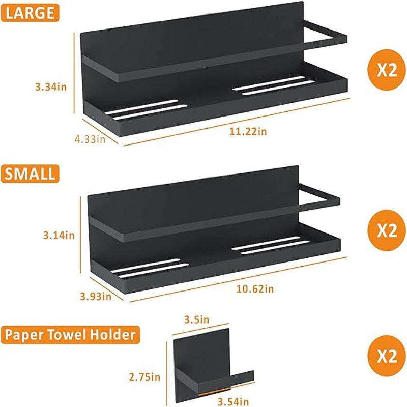 Iron Craft Refrigerator Kitchen Rack Punch-free