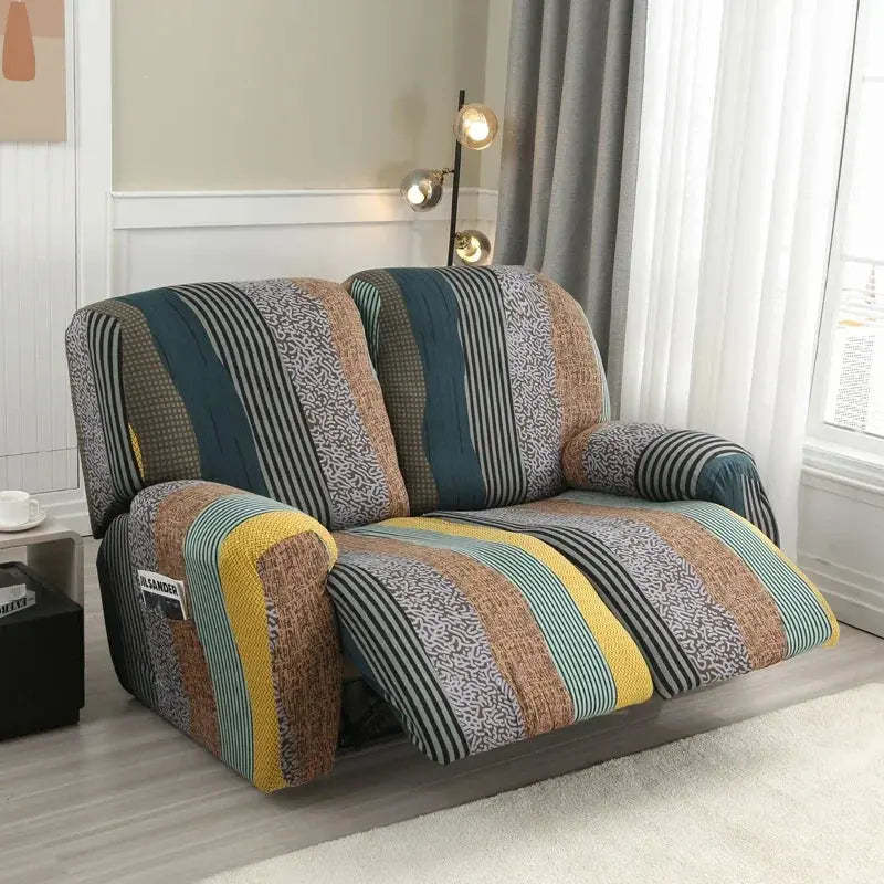 Housse de fauteuil inclinable multifonctionnelle universelle de première classe, tout compris, élastique, quatre saisons, pour canapé.
