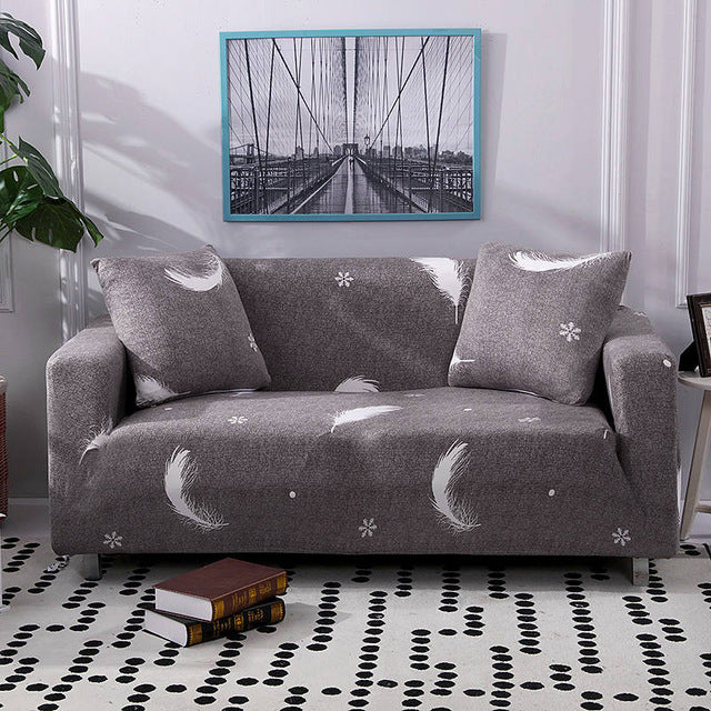 Housse de canapé coussin canapé imprimé housse de canapé
