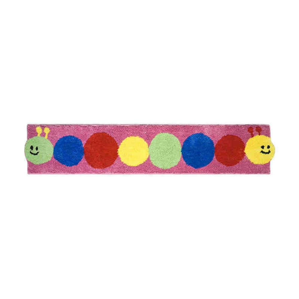 Colorful Cartoon Dopamine Flocking Tufted Combo Carpet Living Room Kids Room Bedroom Bedside Blanket Plush Floor Mats Foot Mats Free To Assemble And Patchwork Favorite Patterns 30x150cm