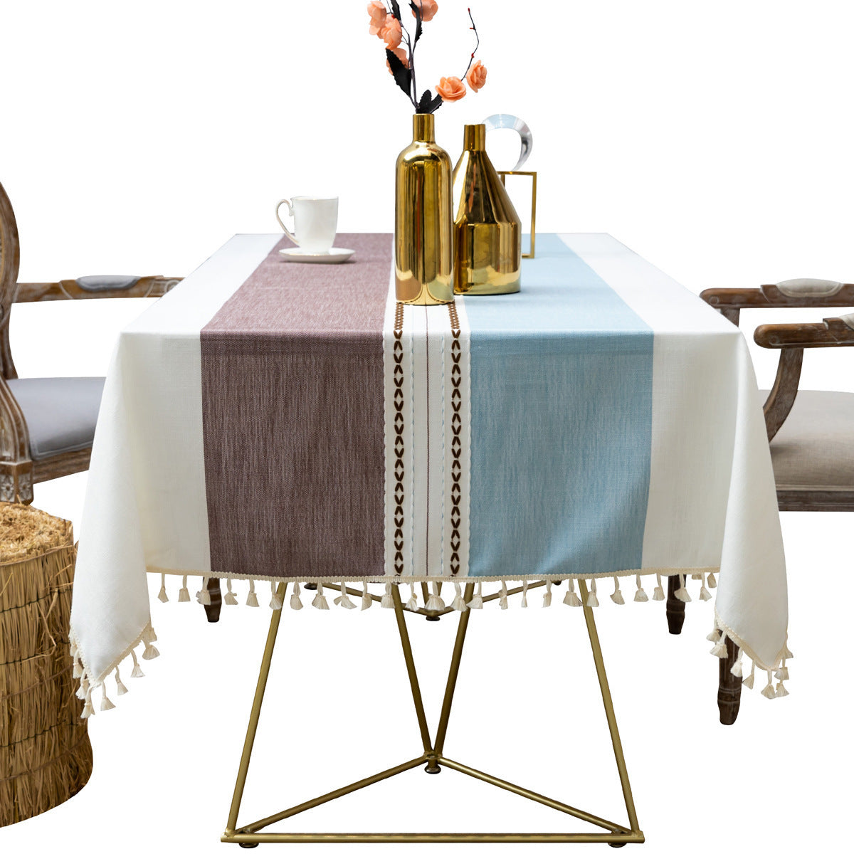 Waterproof Tablecloth Household Cotton And Linen Simplicity
