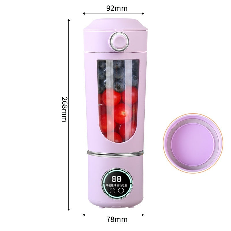 Extracteur de jus 12 lames haut de gamme avec fonction pilonnage de glace pour la maison