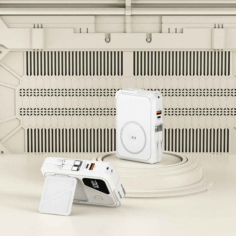 Batterie externe avec prise murale CA pliable
