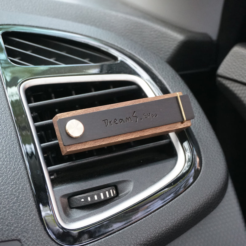 Ornements de voiture personnalisables avec gravure simple pour diffuseur de parfum