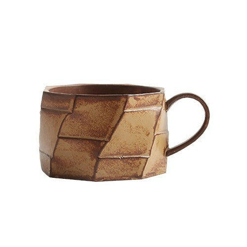 Japanese Style Handmade Vintage Ceramic Coffee Cup