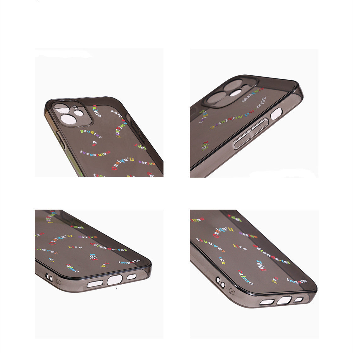 Transparent All-inclusive Printed Phone Case