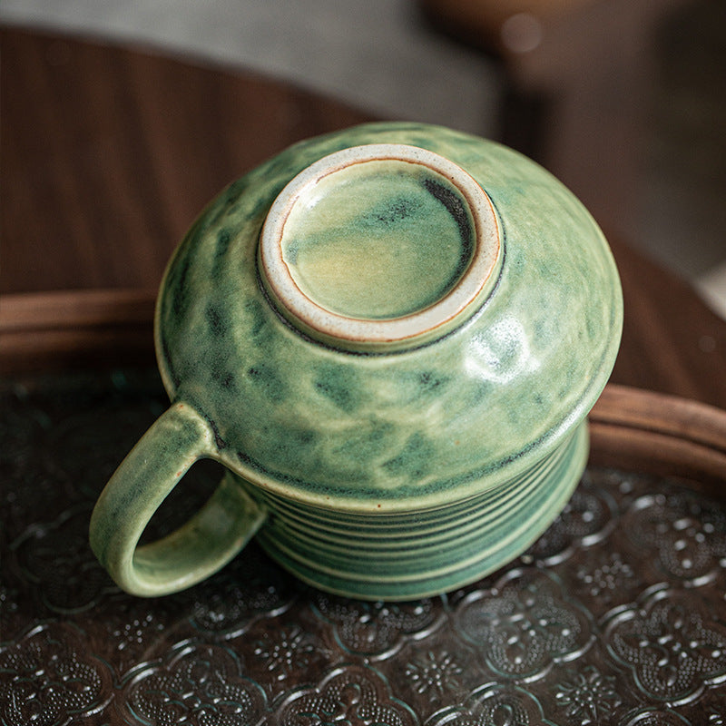 Vintage Thread Tea Coarse Ceramic Coffee Cup