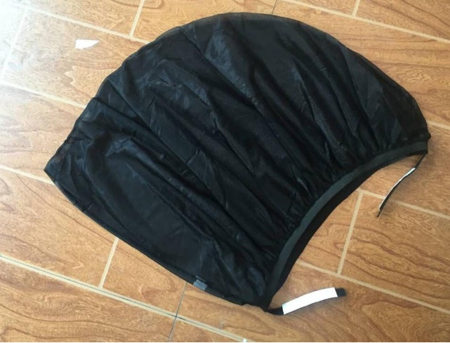 Car black mesh screen sunshade sunscreen anti-mosquito window cover side curtain sun gear