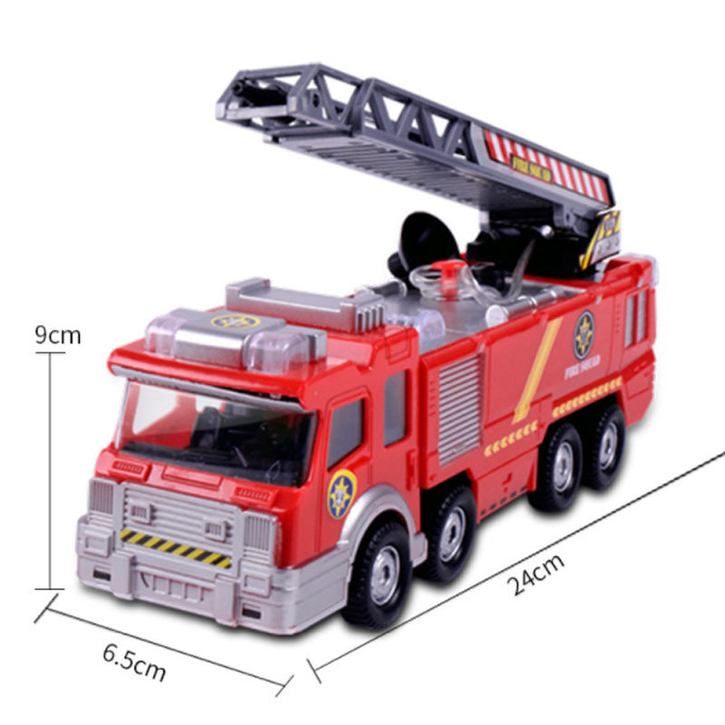Jouets d'extinction d'incendie électriques universels à lumière sonore pulvérisables à l'eau