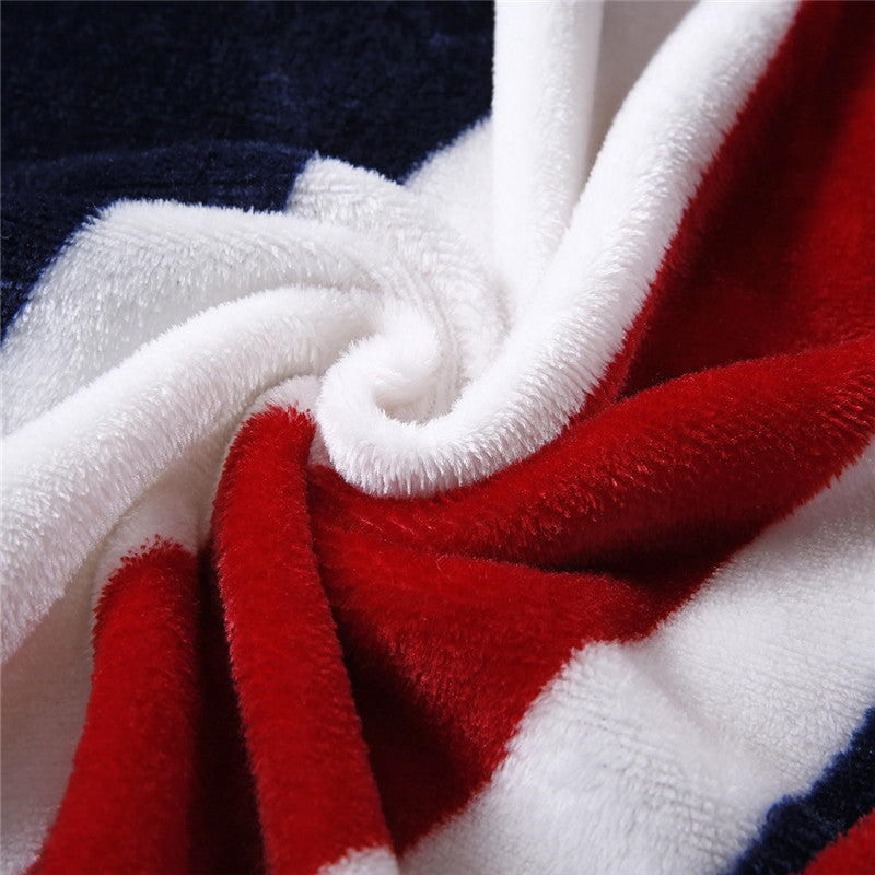 Couverture en flanelle couverture de voyage multifonctionnelle
