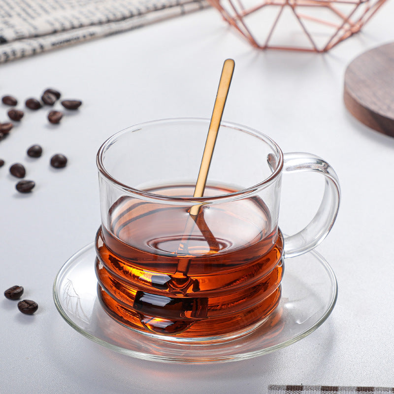 Environmental Protection High Borosilicate Glass Tea Cup Household Water Cup