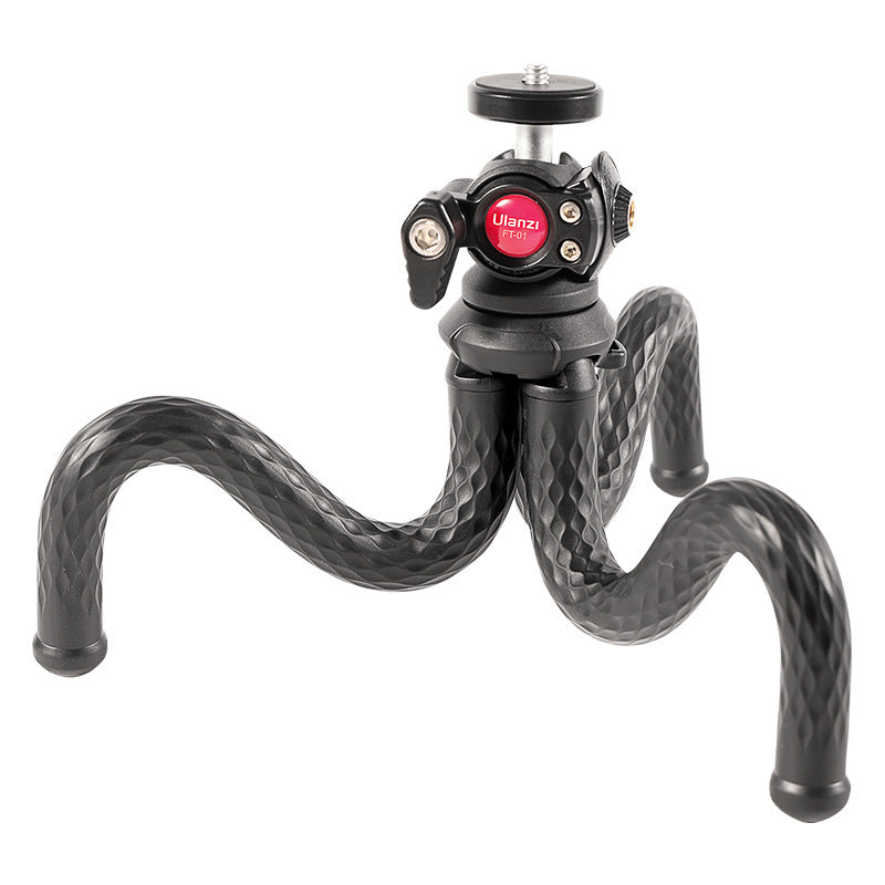 Ensemble trépied à pince pour téléphone portable Gimbal Black Octopus