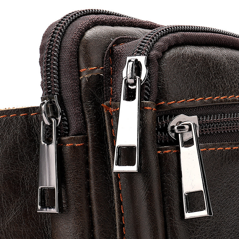 Sac banane en cuir pour homme