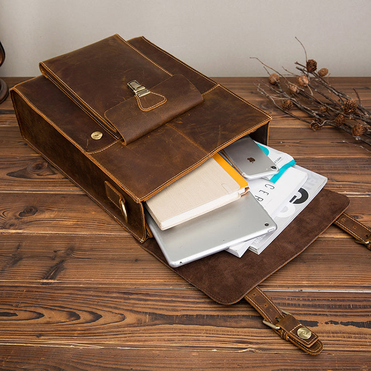Sac à dos en cuir pour homme