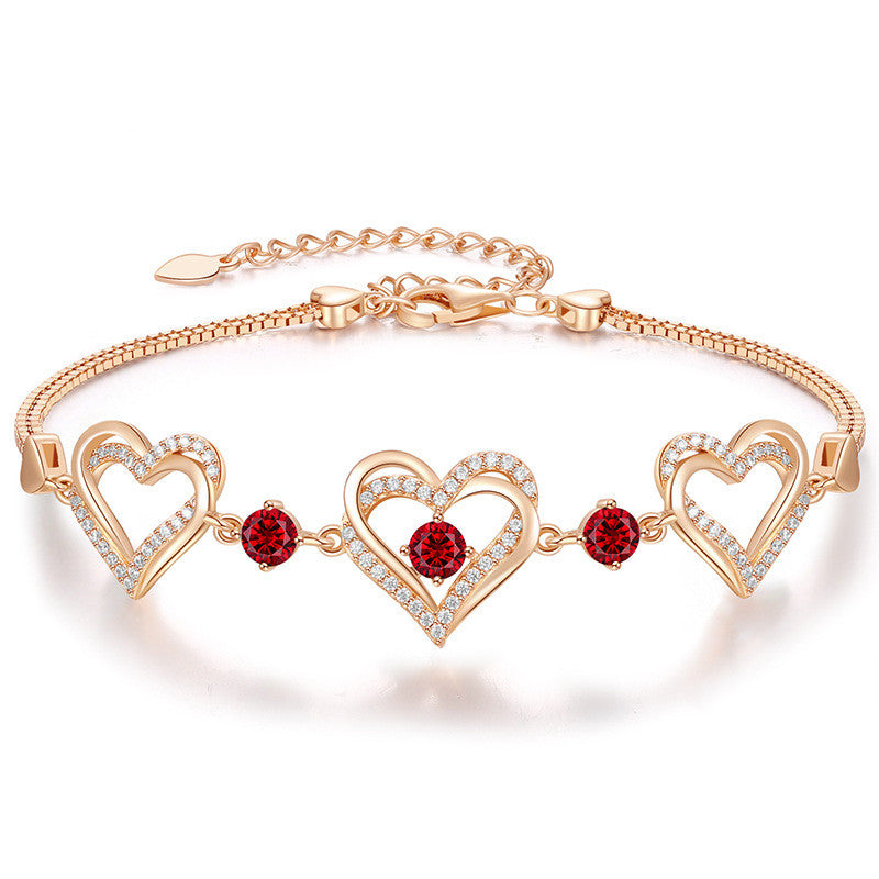 Twelve Birthday Crystal Bracelet Fashion Personality Hand Jewelry