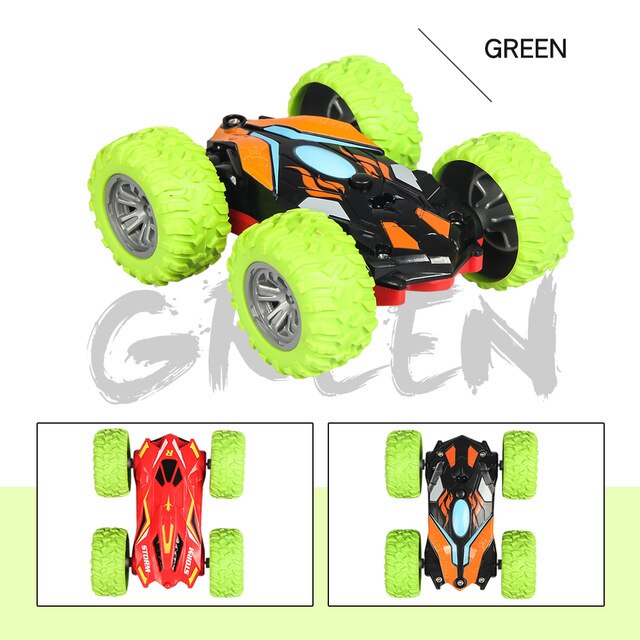 Double Sided 3D Flip Remote Control Car 2.4G 4CH Stunt RC Car Robot RC Car Toy Drift-Buggy Crawler Machine Radio Controlled Car