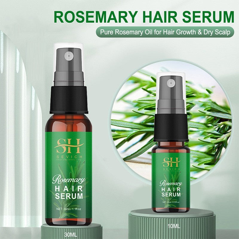 Huile essentielle en spray réparatrice pour cheveux secs