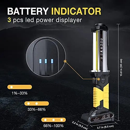 LED Auto Repair Light Strong Light Magnetic Charging