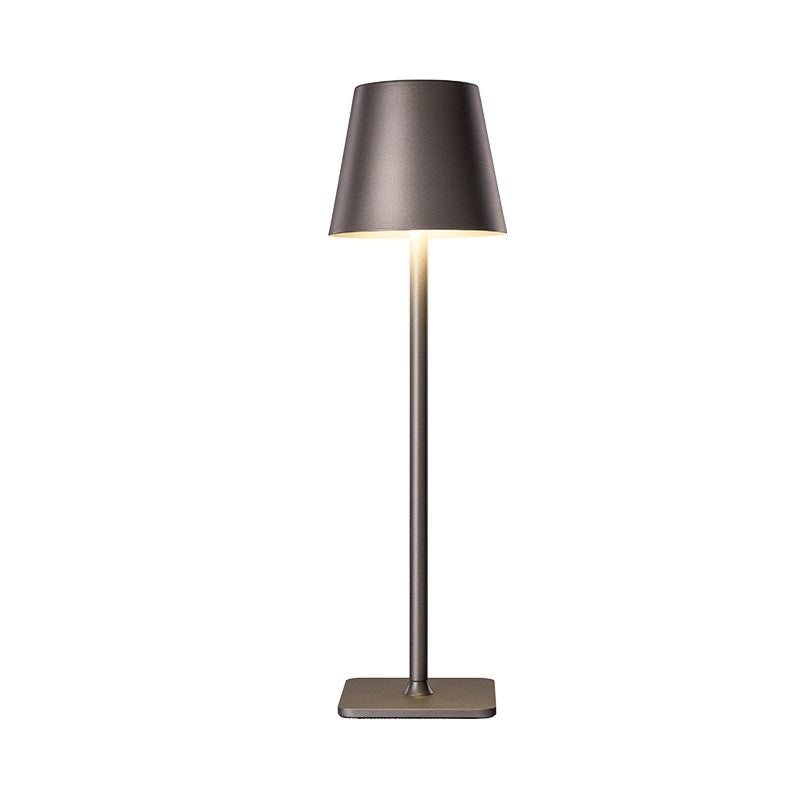 Simple Table Lamp Bedroom Touch Three-color Night Light Charging