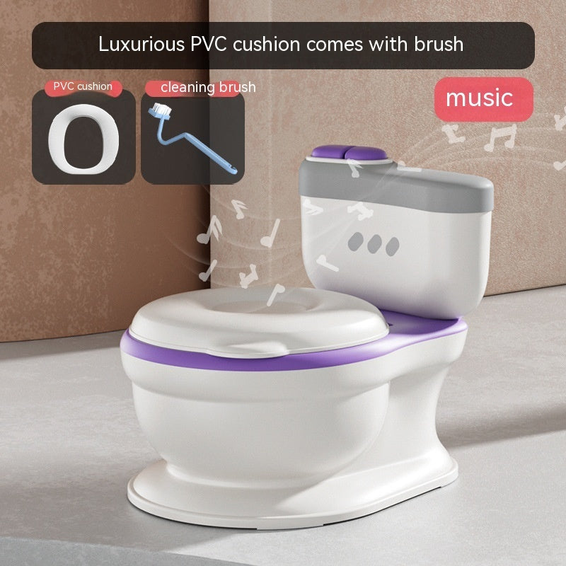 Portable Children's Simulation Toilet Bucket