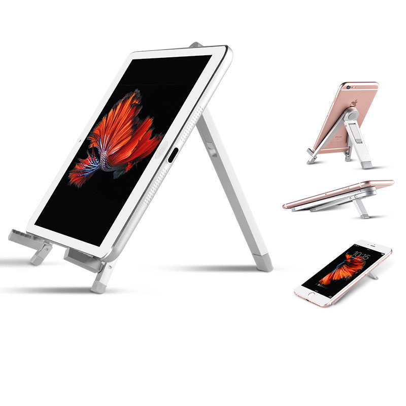 Support triangulaire universel réglable pour téléphone portable et tablette, pliable pour ordinateur de bureau